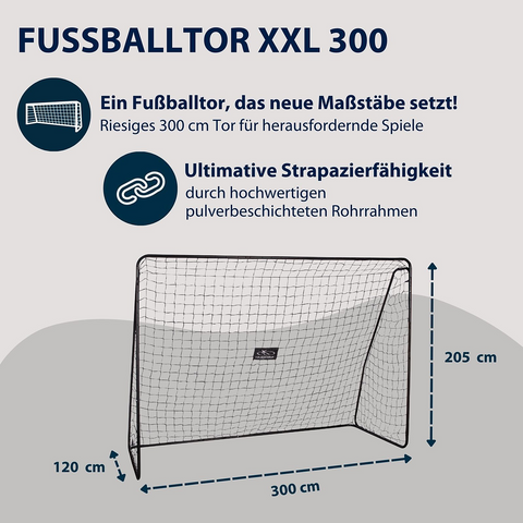 Fussballtor XXL