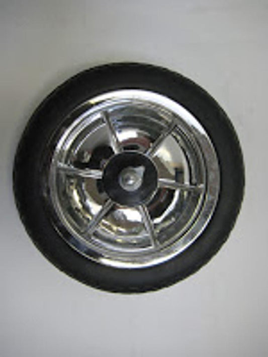 1 Vorderrad 10", silber/schwarz (EOL)