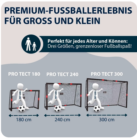 Fussballtor Pro Tect 240