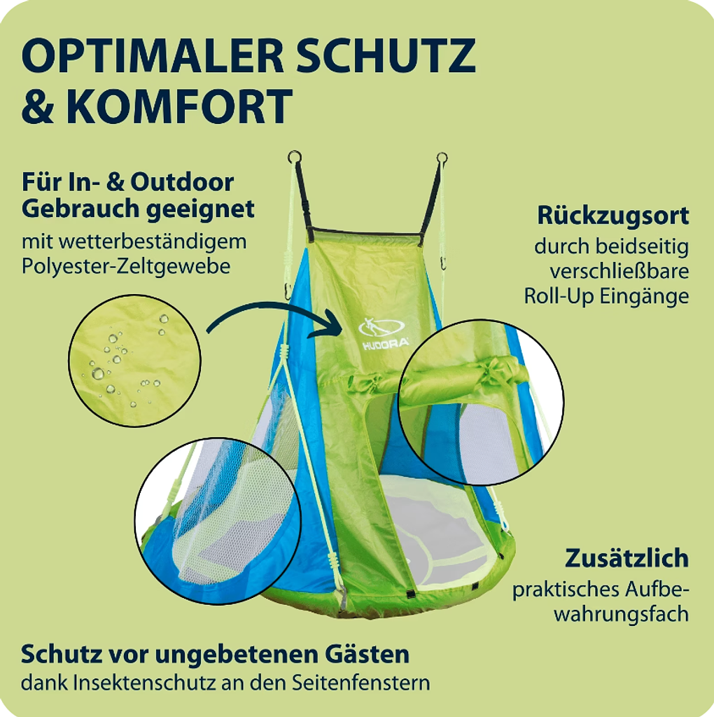 Zelt für Nestschaukel Cosy Castle 110+