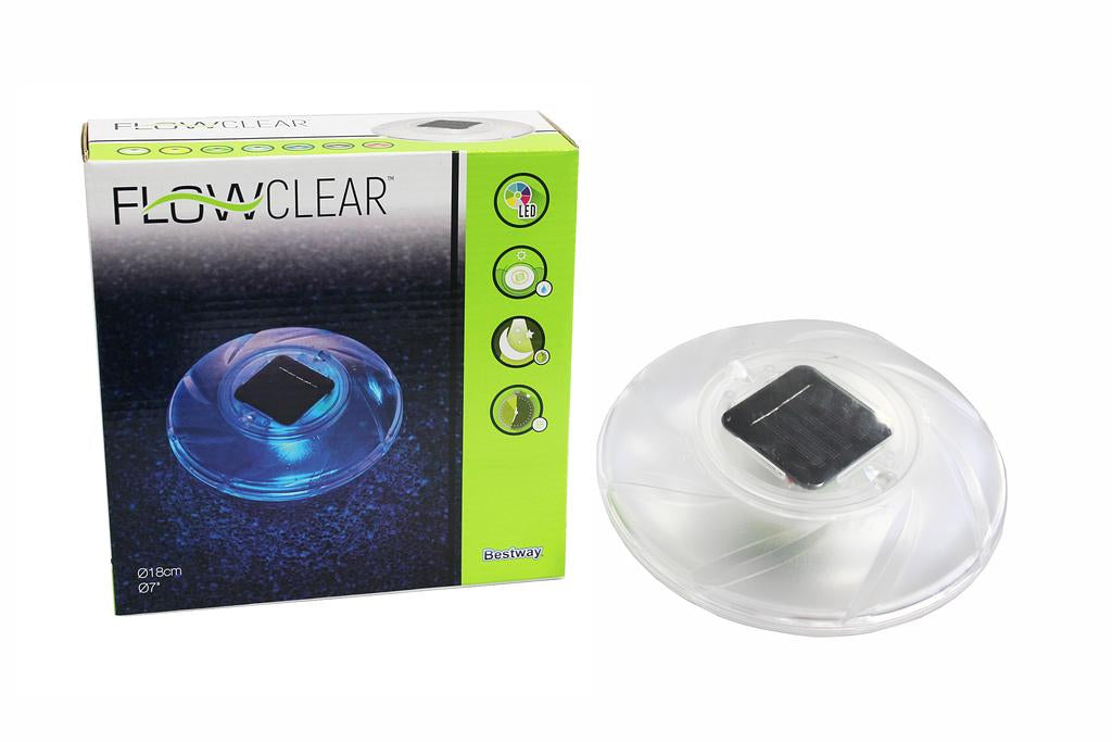 Solar Poollicht mit Farbwechsel