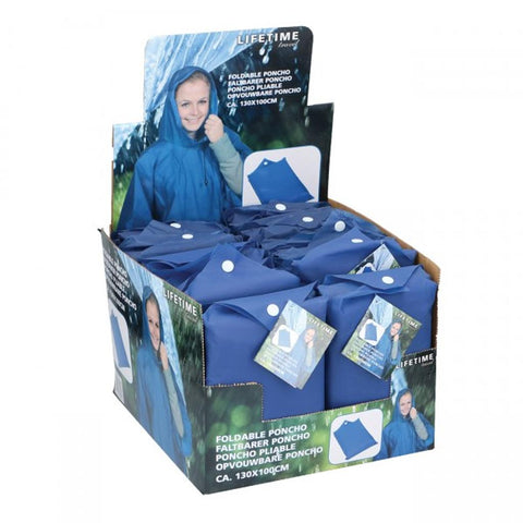Poncho mit Kaputze