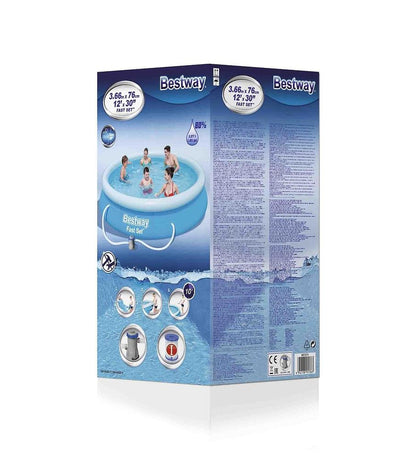 Fast Set Pool 366x76 cm mit Pumpe