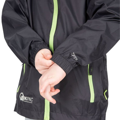 QIKPAC Kinder Regenjacke 