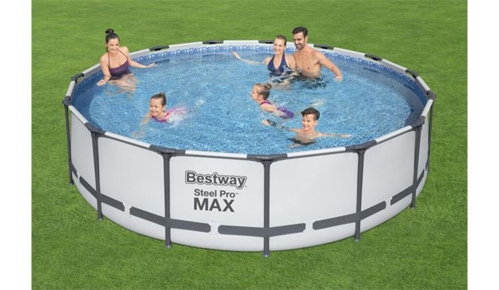 Steel Pro MAX Pool Set mit Filterpumpe