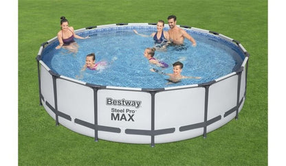 Steel Pro MAX Pool Set mit Filterpumpe