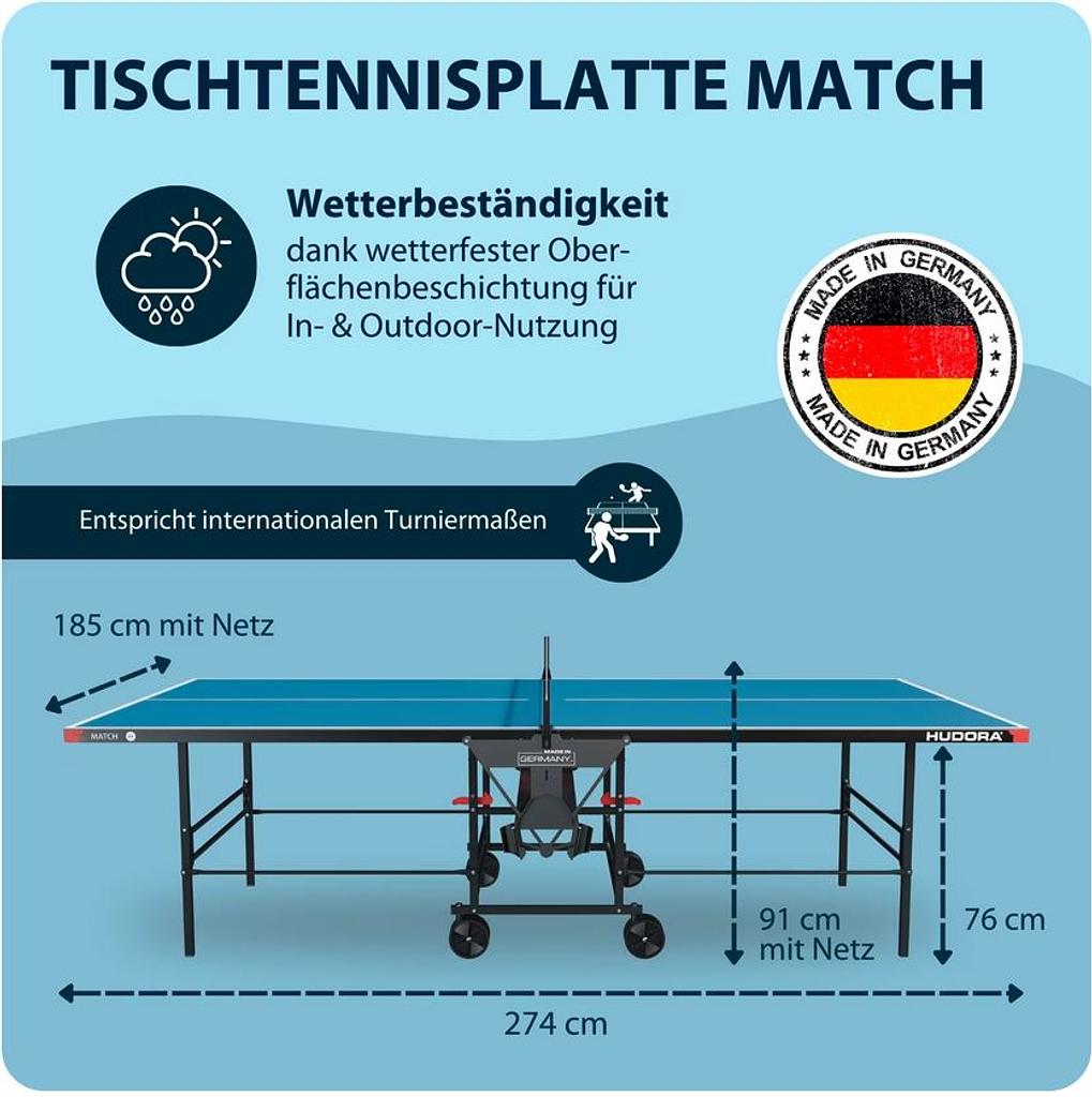 Tischtennistisch Match