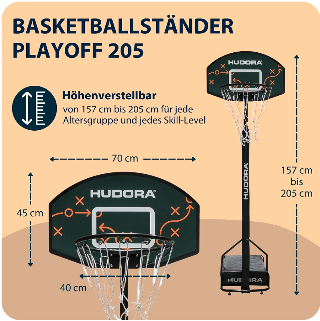 Basketballständer Playoff 205