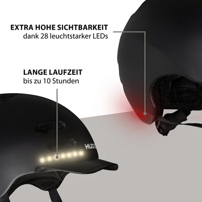 Skaterhelm LED