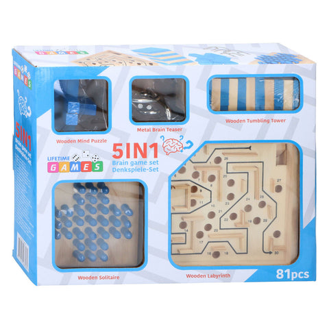 Denkspielset 5-in-1, 81tlg