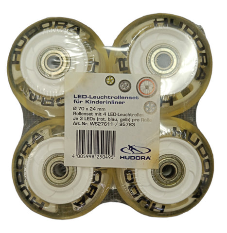 4 LED Leuchtrollen für Kinderinliner, 70 x 24mm (WB)