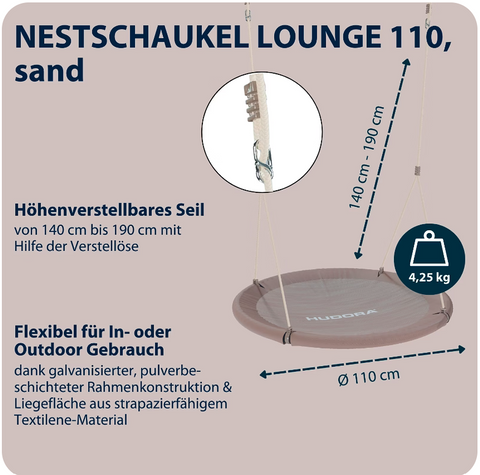 Nestschaukel Lounge 110