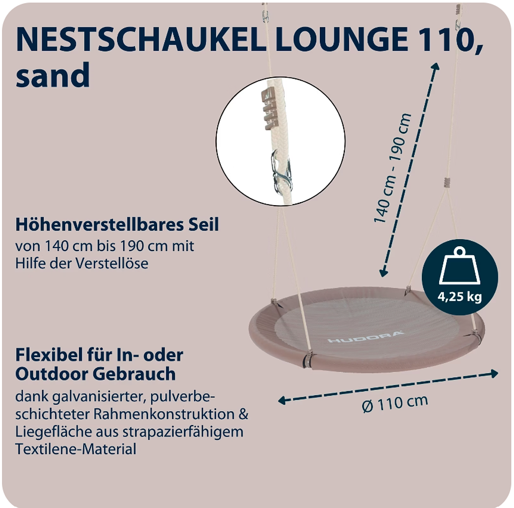 Nestschaukel Lounge 110