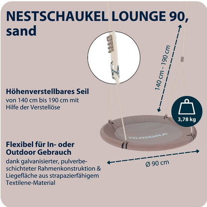 Nestschaukel Lounge 90