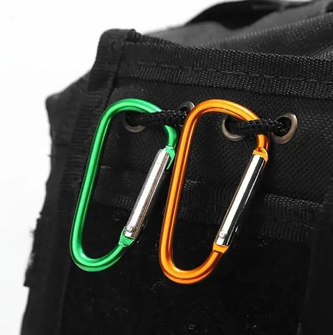 Karabiner-Schlüsselanhänger 5 Stück