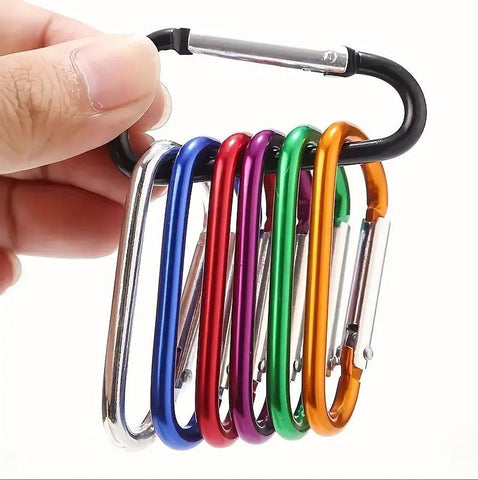 Karabiner-Schlüsselanhänger 5 Stück