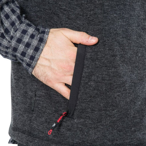 LEAFMINER Herren Fleece Gilet