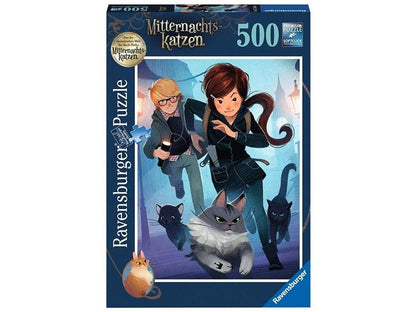 Puzzle Mitternachtskatzen
