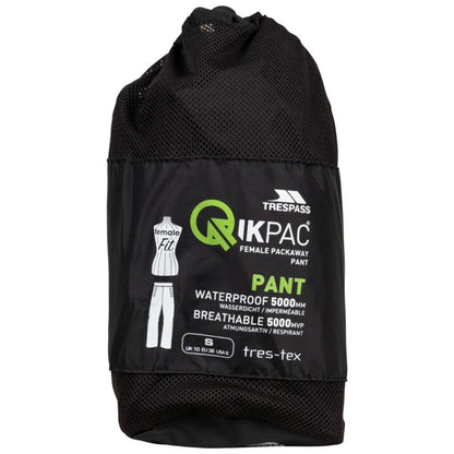 QIKPAC Damen Regenhose