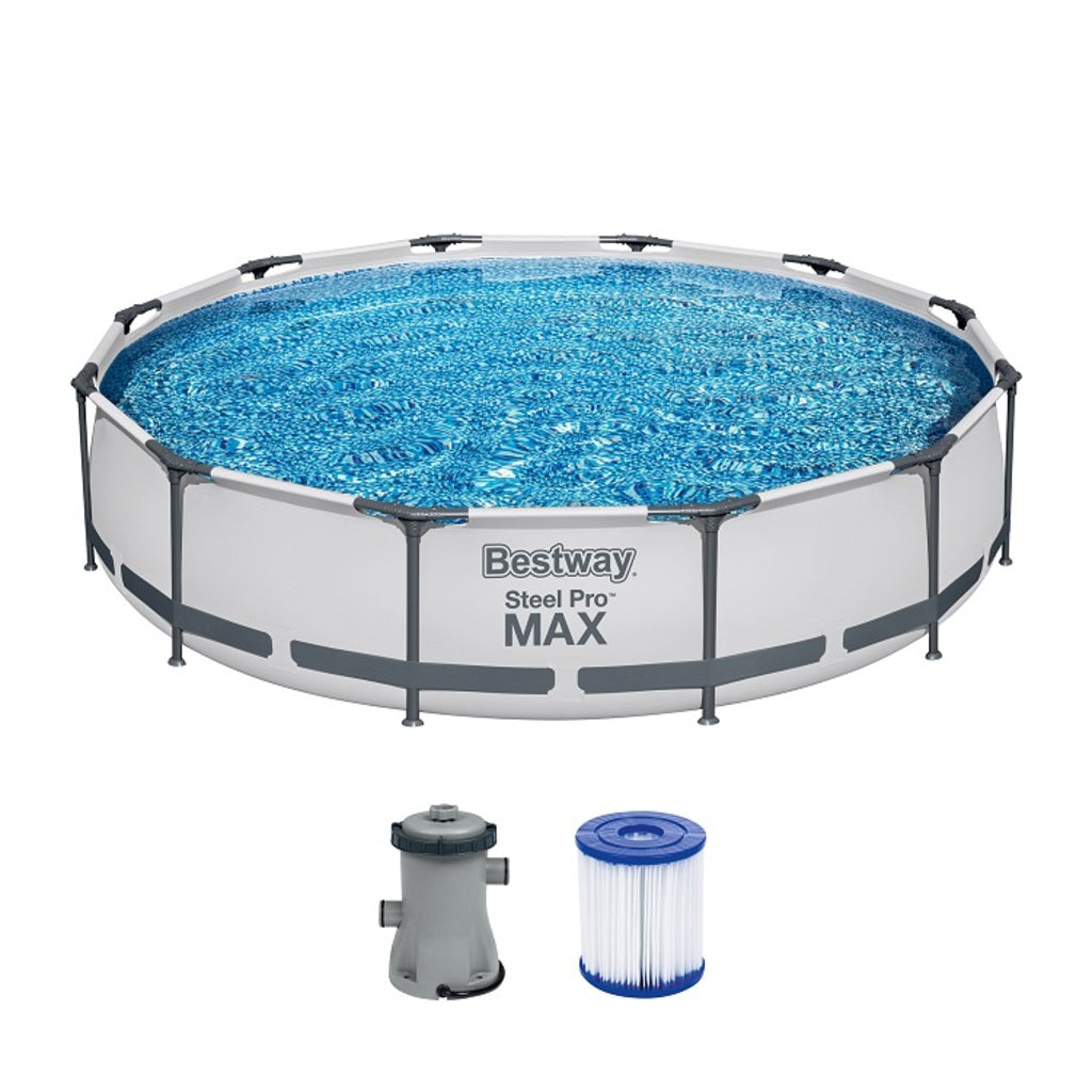 Steel Pro MAX Pool mit Pumpe