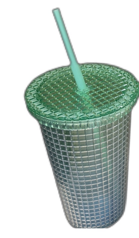 Trinkbecher mit Strohhalm