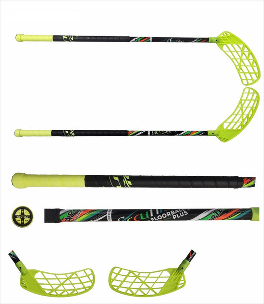 Unihockeyschläger Airtek 8.0 A80 Yellow RH