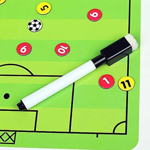 Faltbare Magnetische Fußball-Coaching-Taktiktafel