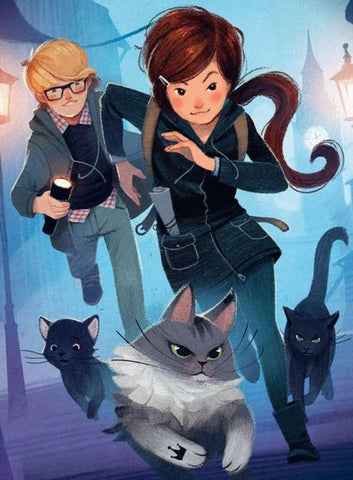 Puzzle Mitternachtskatzen 