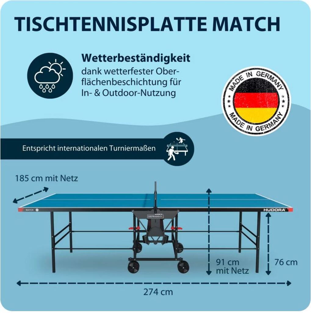 Tischtennistisch Match