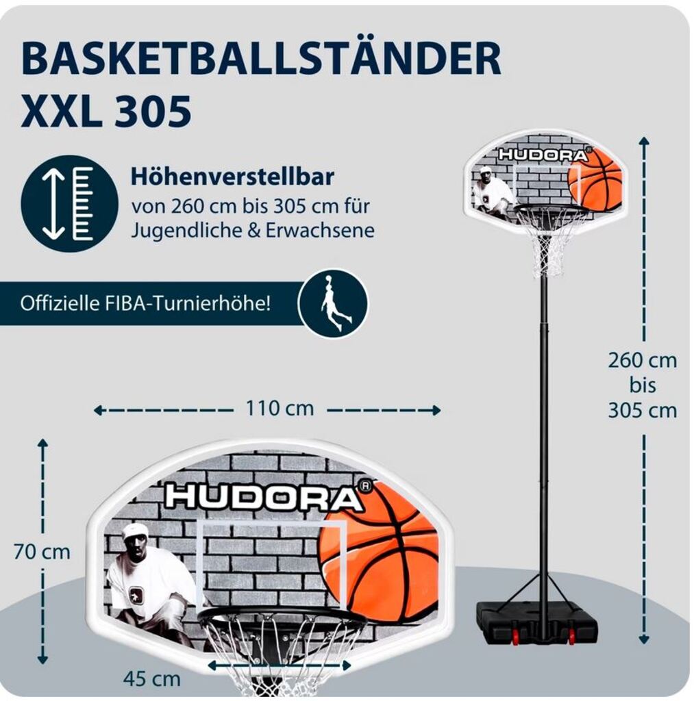 Basketballständer PRO XXL (WB)