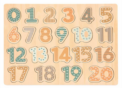 Puzzle " Zahlen" 20 Teile