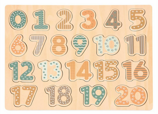 Puzzle " Zahlen" 20 Teile