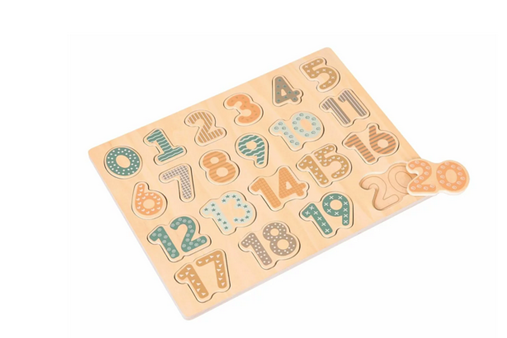 Puzzle " Zahlen" 20 Teile