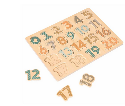 Puzzle " Zahlen" 20 Teile