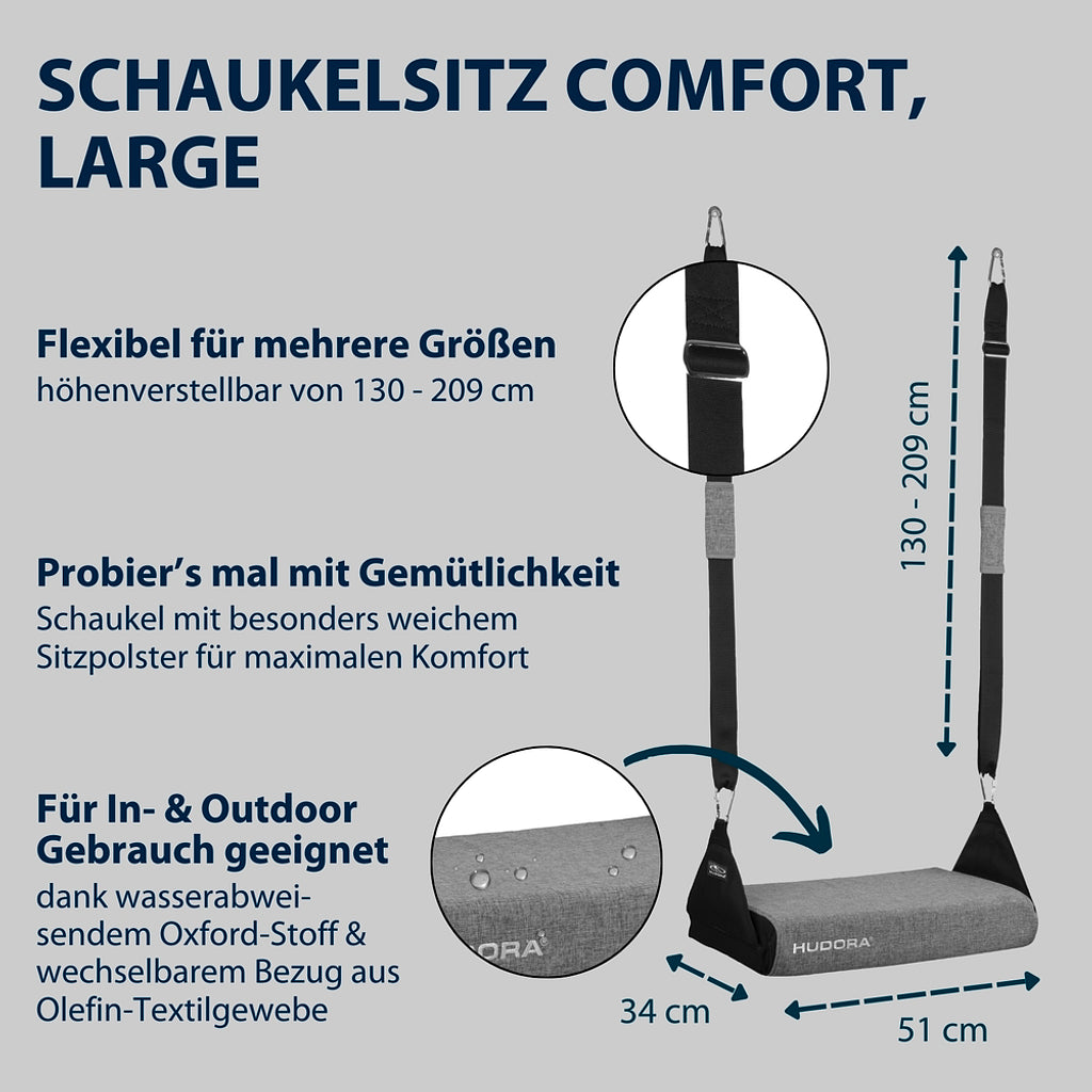 Schaukelsitz gepolstert