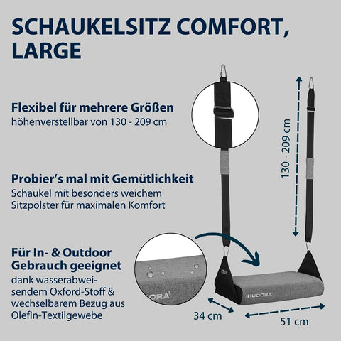 Schaukelsitz gepolstert