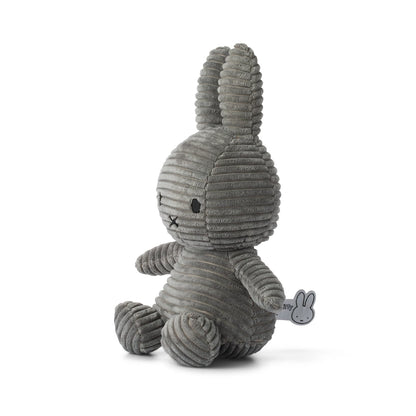 Miffy Kordsamt grau 23 cm