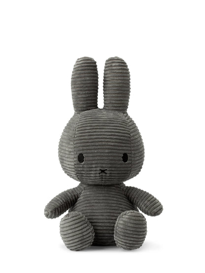 Miffy Kordsamt grau 33 cm