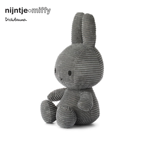 Miffy Kordsamt dunkelgrau 50 cm