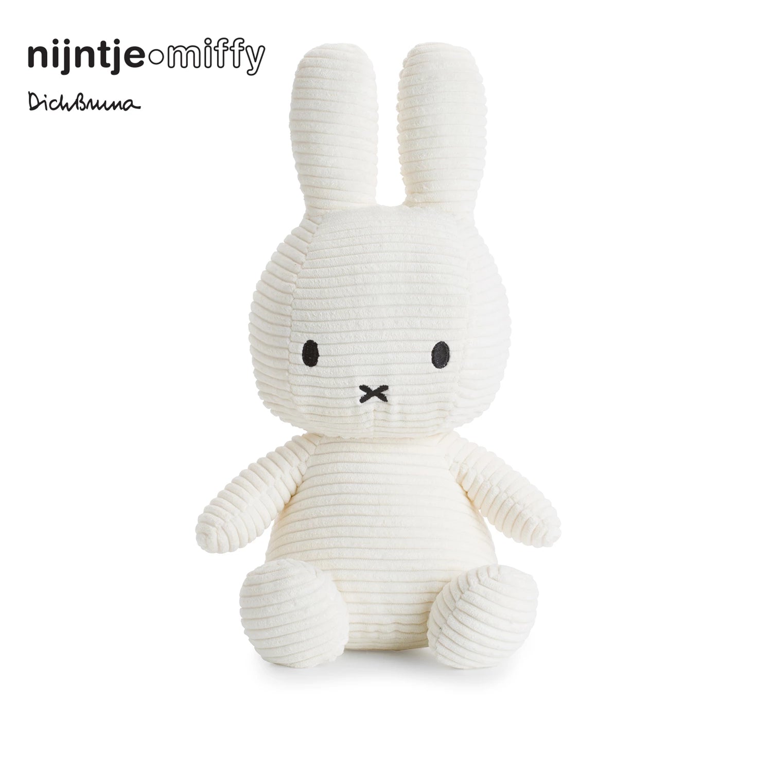 Miffy Kordsamt weiss 50 cm