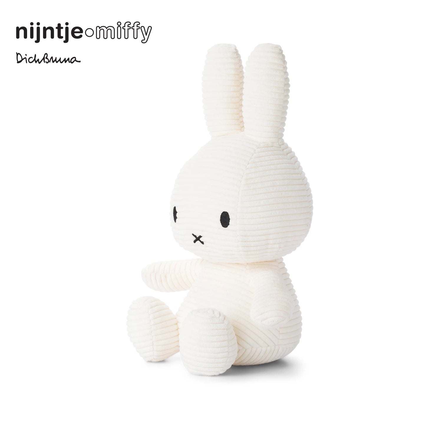 Miffy Kordsamt weiss 50 cm