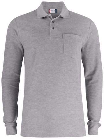 Basic Polo Pocket L/S