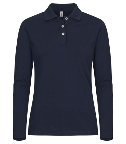 Stretch Premium Polo L/S Women