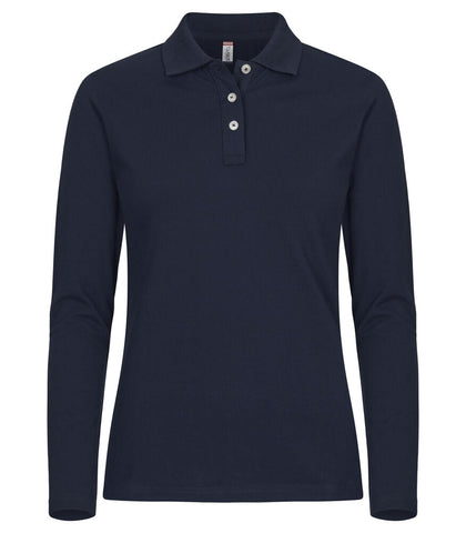 Stretch Premium Polo L/S Women