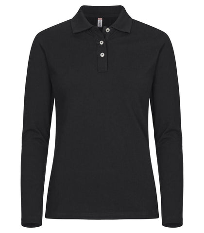 Stretch Premium Polo L/S Women