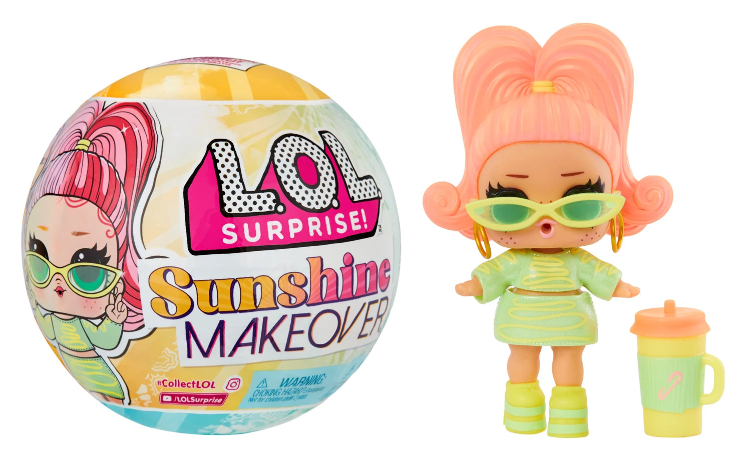 L.O.L Sunshine Makeover Doll ass