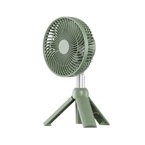Outdoor-Ventilator mit LED-Lampe – 4000mAh, Bis 7,3h & Ausziehbar