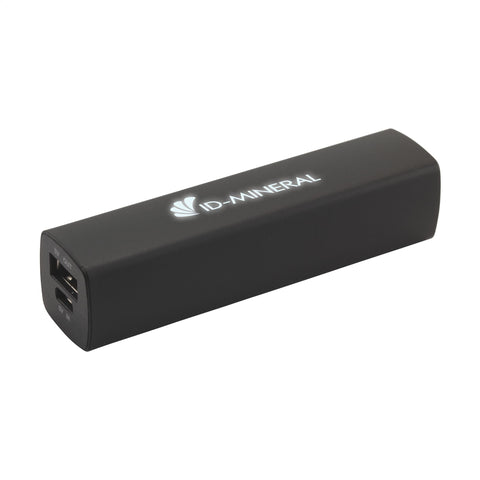 LogoBoost 2500 Powerbank leuchtend Ladegerät