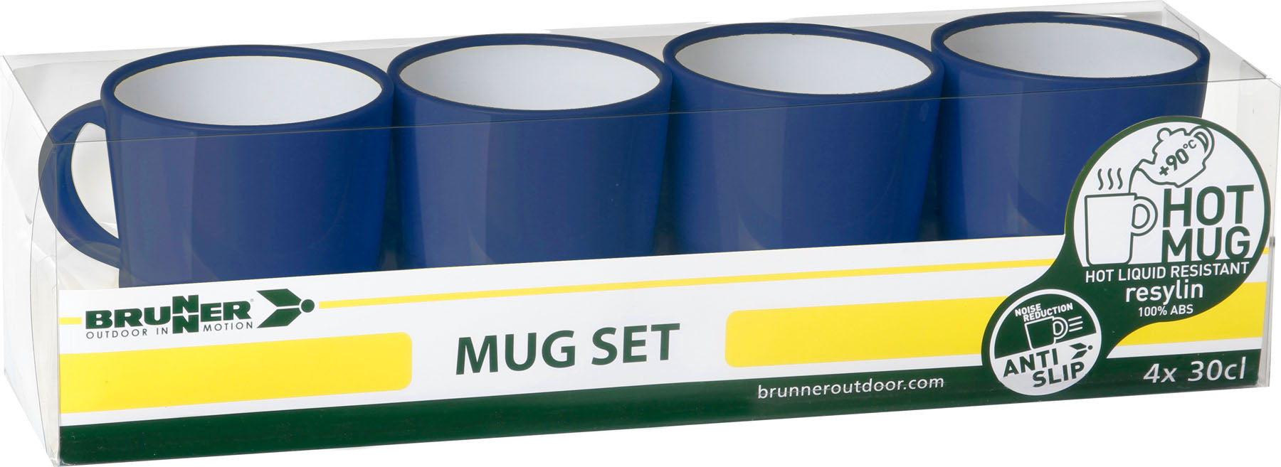 Mug Set ABS dark blue