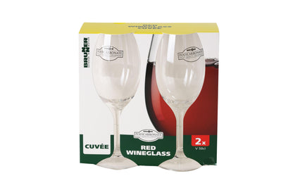 Set Red Wineglass Cuvée